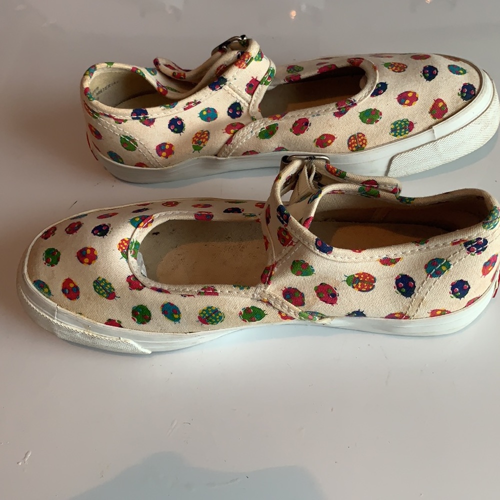 Esprit picnic ladybug shoes Mary Janes 1.5 1 1/2 - Picture 6 of 12